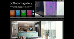 Desktop Screenshot of bathroomgallery.co.uk