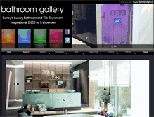 Tablet Screenshot of bathroomgallery.co.uk